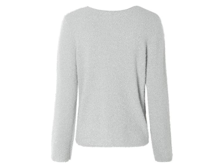 Gehe zu Vollbildansicht: esmara® Damen Strickpullover mit glitzernden Fasern - Bild 4