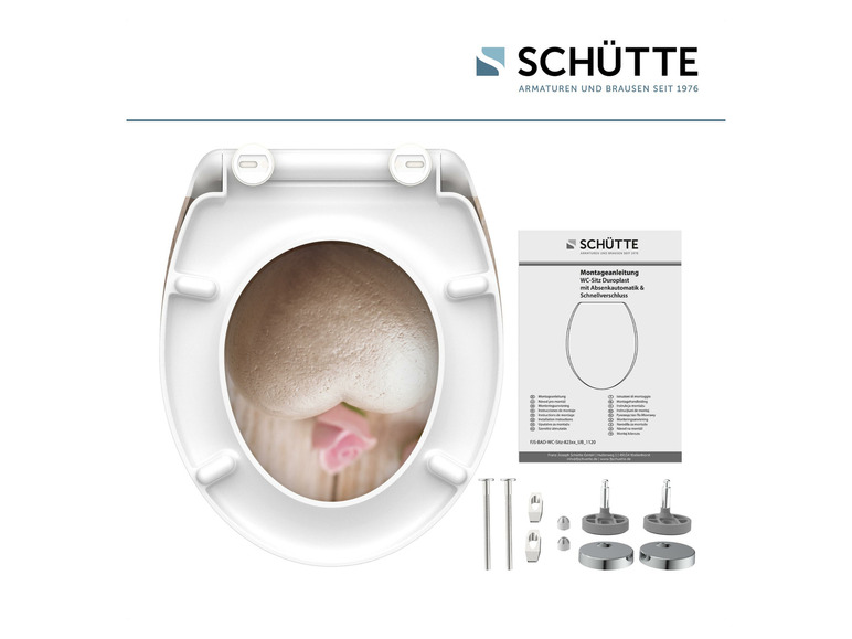 Gehe zu Vollbildansicht: Schütte WC Sitz, mit Absenkautomatik und Schnellverschluss - Bild 93