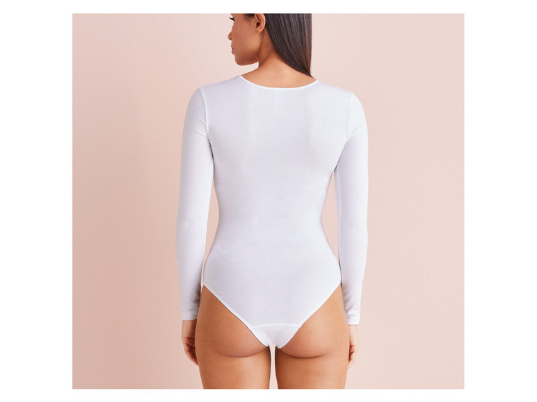 Gehe zu Vollbildansicht: esmara® Damen Bodyies, 2 Stück, mit hohem Baumwollanteil - Bild 5