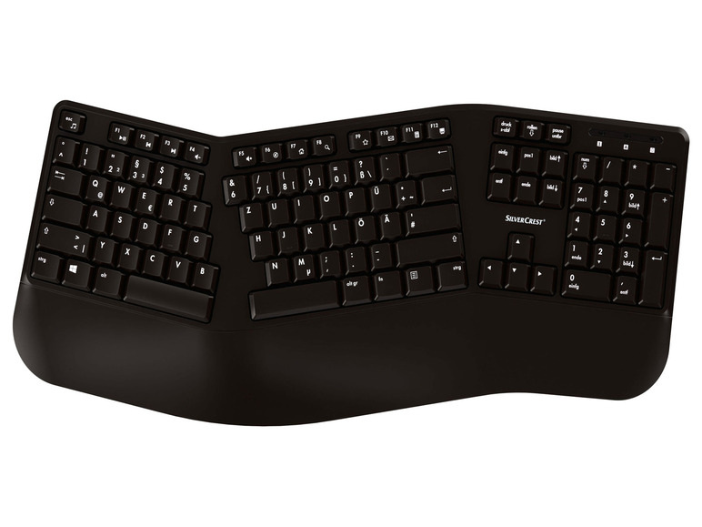 KE500 A1«, Tastatur PC ergonomisch, SILVERCREST® kabellos »SPC