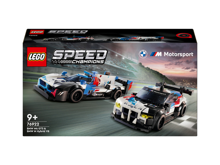 LEGO® Speed Champions 76922 »BMW M4 GT3 & BMW M Hybrid V8 Rennwagen«