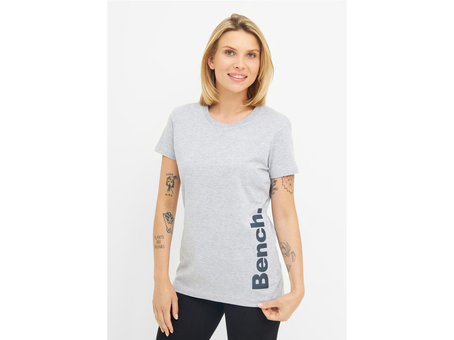 BENCH Damen Ringer-T-Shirt aus reiner | Baumwolle LIDL