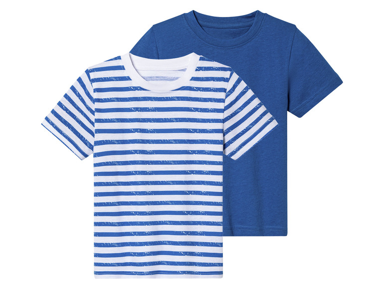 Gehe zu Vollbildansicht: lupilu® Kleinkinder T-Shirts, 2 Stück, mit Rundhalsausschnitt - Bild 15
