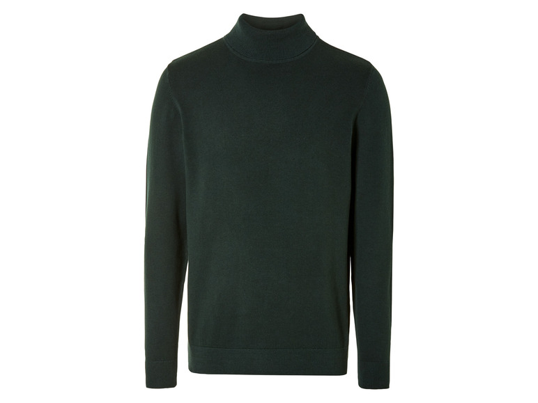 Gehe zu Vollbildansicht: LIVERGY® Herren Rollkragenpullover, mit hohem Baumwollanteil - Bild 2