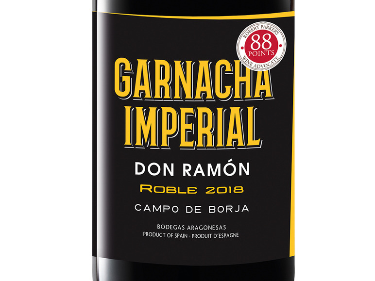 Garnacha Imperial Don Ramón Roble de 2018 trocken, Borja DO Campo Rotwein