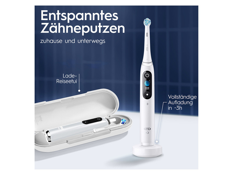 Gehe zu Vollbildansicht: Oral-B iO Series 9 Elektrische Zahnbürste, Lade-Reiseetui - Bild 17