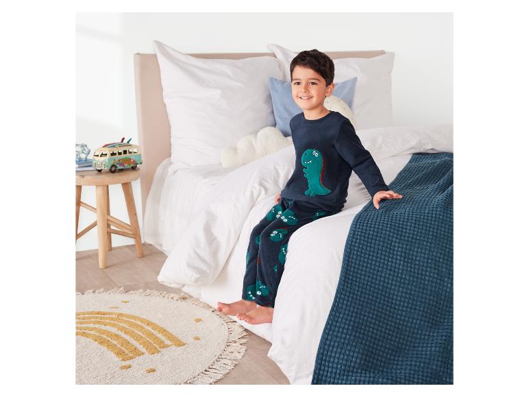 Gehe zu Vollbildansicht: lupilu® Kleinkinder Pyjama aus wärmender Fleece-Qualität - Bild 3