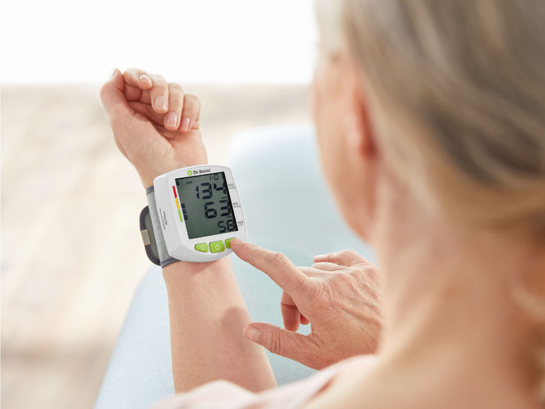 Dr. Senst Blutdruckmessgerät Blutdruck Handgelenk, Puls »BP880W174« und