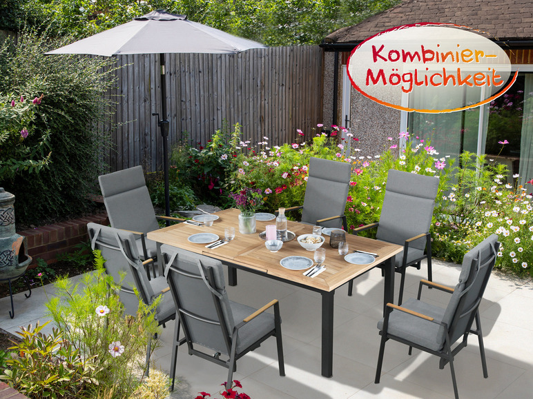 Gehe zu Vollbildansicht: bellavista - Home & Garden® Tisch »Newport«, mit automatischer Auszieh-Funktion - Bild 6