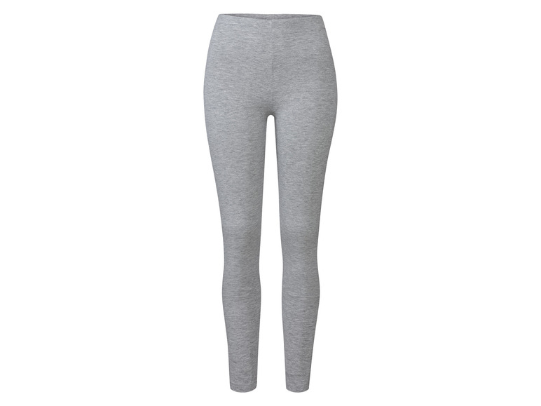 Gehe zu Vollbildansicht: esmara® Damen Leggings, 2 Stück, normale Leibhöhe - Bild 3