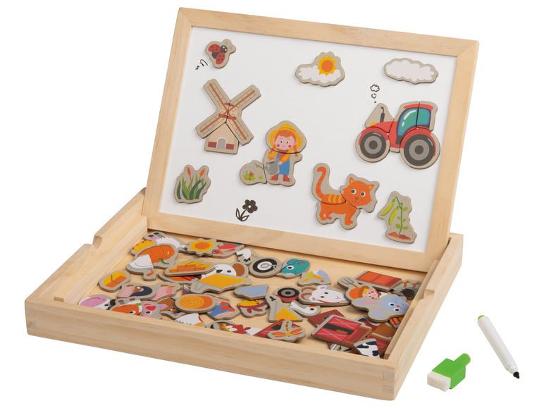 Gehe zu Vollbildansicht: Playtive Holz Schließfach-Spiel / Magnetbox - Bild 5