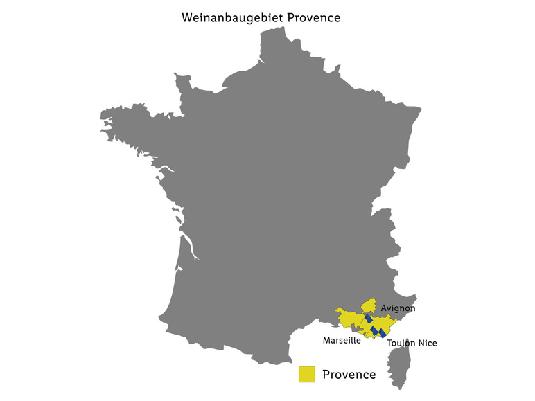 Doux Sunshine Coteaux d\'Aix en Provence AOP trocken, Roséwein 2021