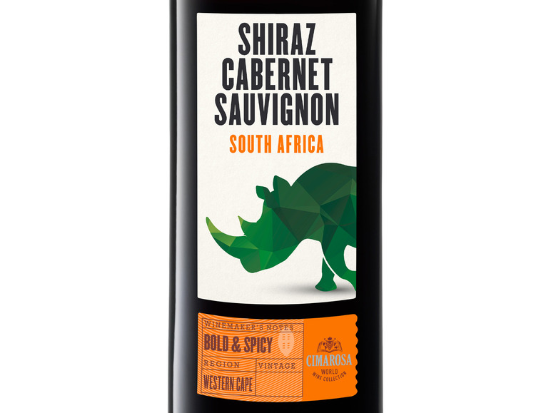 CIMAROSA Südafrika Sauvignon Shiraz/Cabernet Rotwein 2021 Africa South trocken