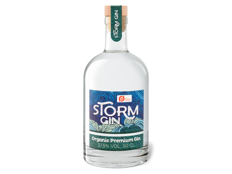37,5% Gin Premium Storm Vol BIO