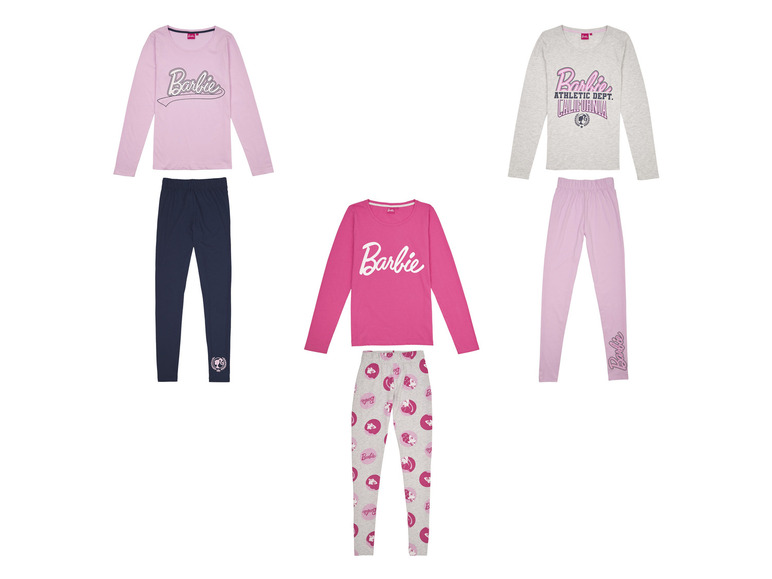 Barbie Damen Schlafanzug mit Print