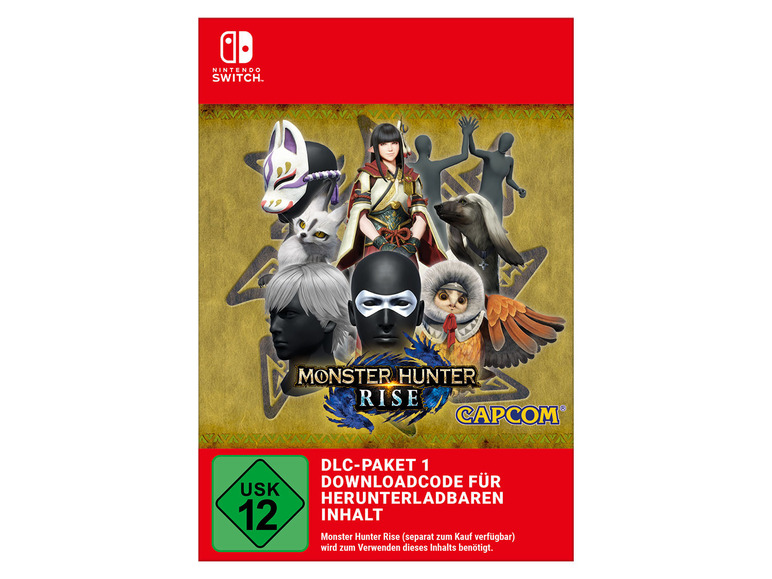 Hunter Nintendo Rise 1 Monster DLC Pack