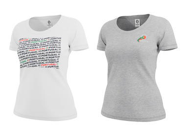 Damen T-Shirt »UEFA EURO 2024«, Portugal