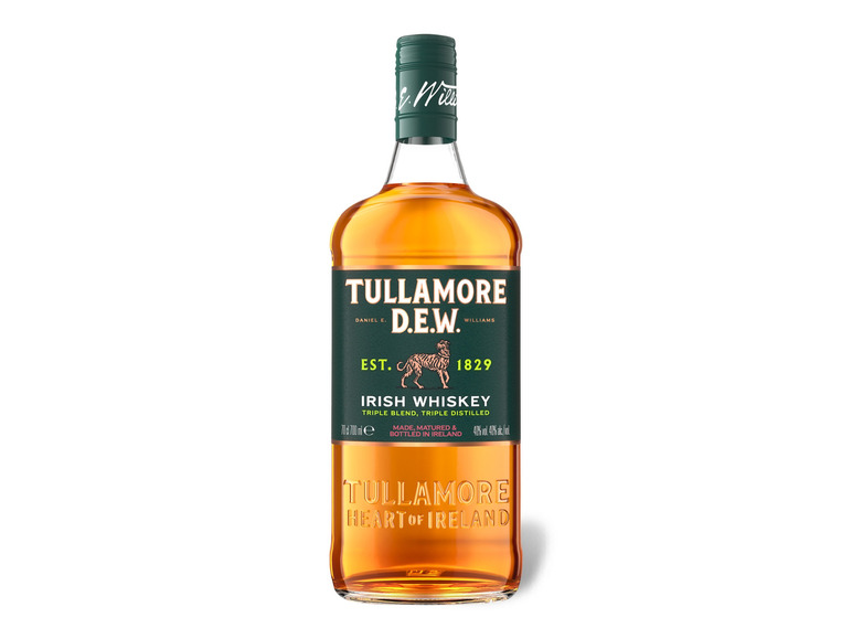 Gehe zu Vollbildansicht: Tullamore Dew Irish Whiskey Triple Distilled 40% Vol - Bild 1