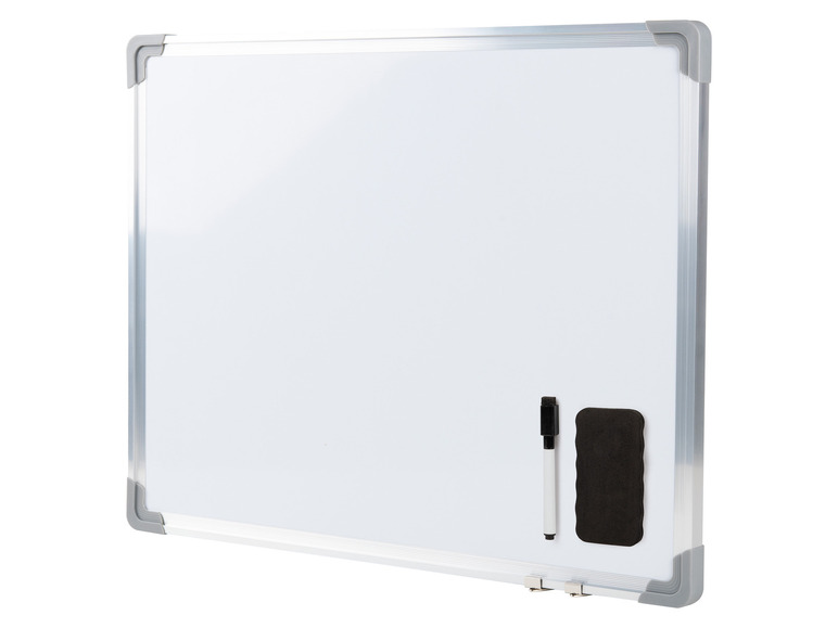 und OFFICE® Whiteboardmarker mit magnetischem Whiteboard, UNITED Trockenschwamm