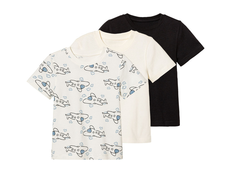 Gehe zu Vollbildansicht: lupilu® Kleinkinder T-Shirt's, 3 Stück, mit Baumwolle - Bild 24
