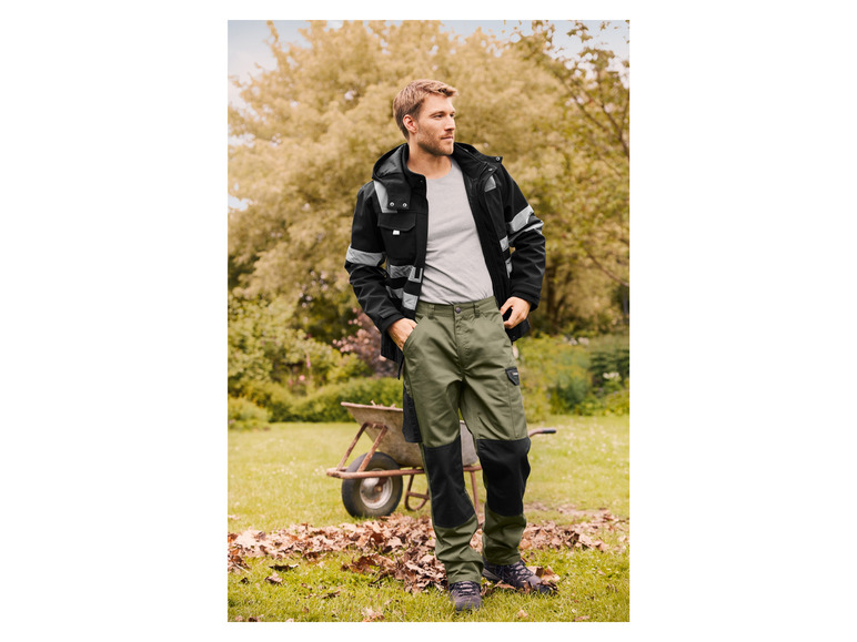 Gehe zu Vollbildansicht: PARKSIDE PERFORMANCE® Herren Warnschutz-Softshelljacke, winddicht - Bild 9