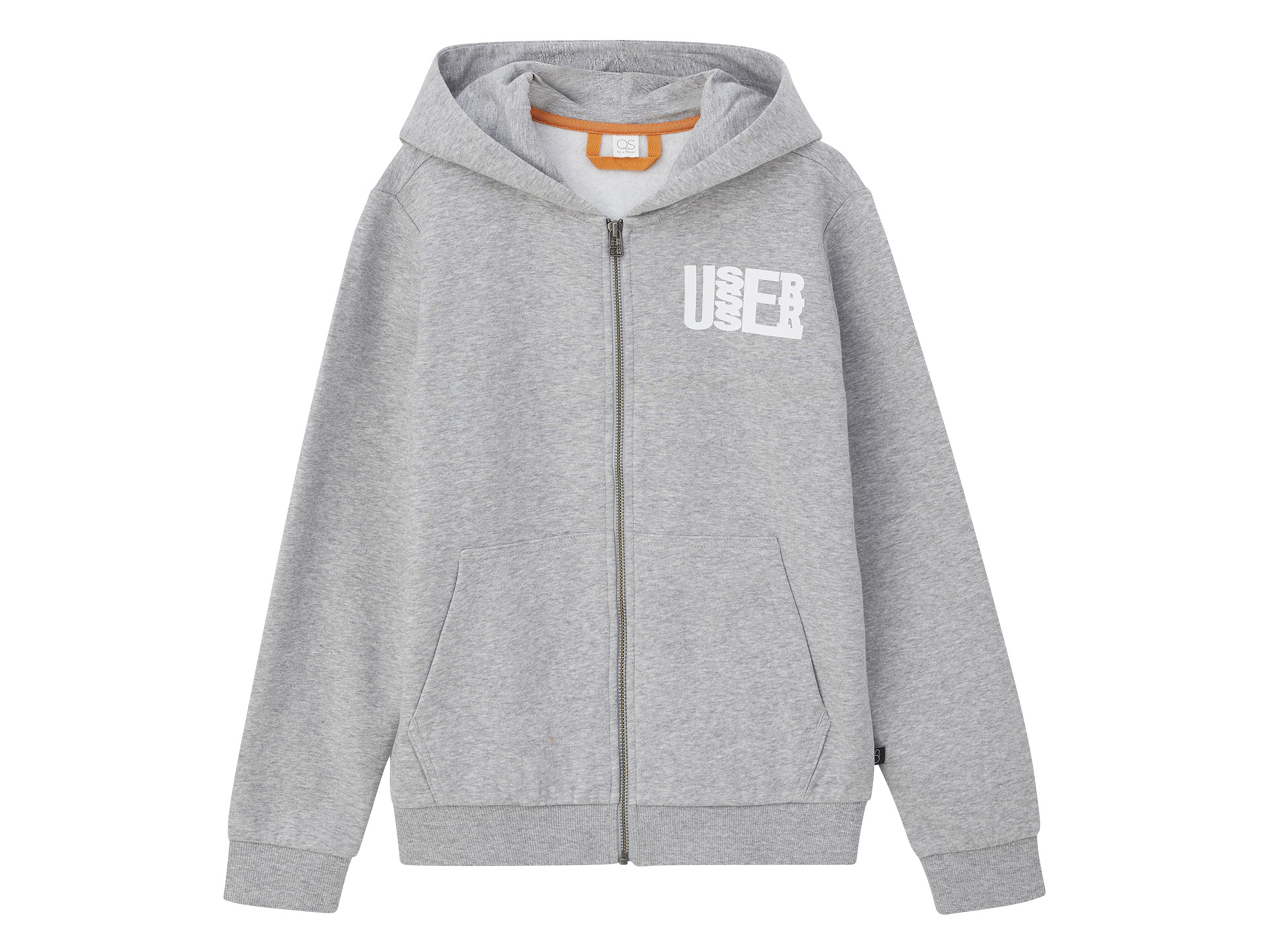 QS by s.Oliver Kinder Sweatjacke (grau, M (152)) M (152)