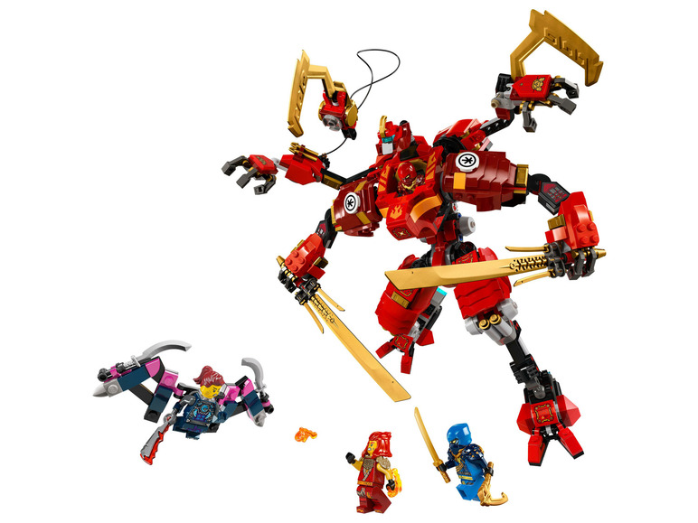 Gehe zu Vollbildansicht: LEGO® NINJAGO 71812 »Kais Ninja-Kletter-Mech« - Bild 6