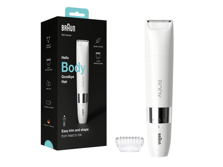 Gehe zu Vollbildansicht: BRAUN Mini Trimmer »BS1000 EB«, wasserdicht - Bild 6