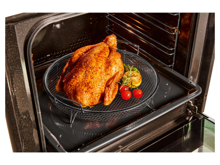 Gehe zu Vollbildansicht: ERNESTO® Ofen-Grillkorb, mit 360-Grad-Gareffekt - Bild 2