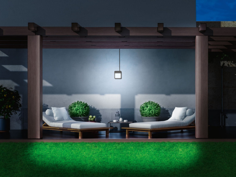 LIVARNO home LED Außenstrahler, »Zigbee Lichtfarbensteuerung Home« mit Smart und RGB
