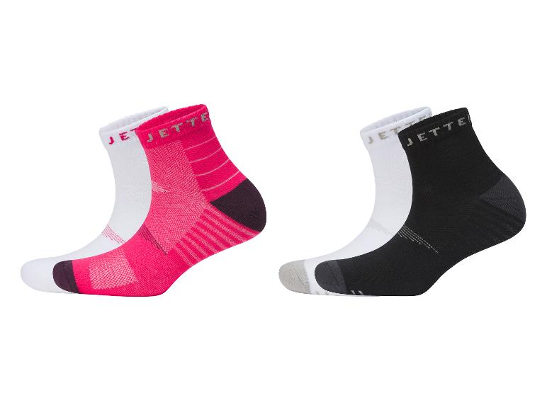 Gehe zu Vollbildansicht: CRIVIT Damen Sport-Sneakersocken, 2 Paar, mit Baumwolle - Bild 1