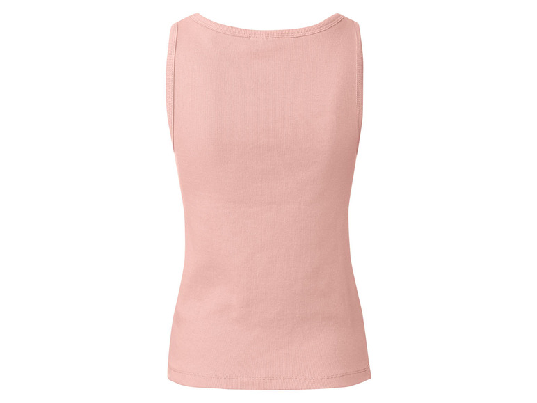 Gehe zu Vollbildansicht: esmara® Damen Tops, 2 Stück, in anschmiegsamer Ripp-Qualität - Bild 17