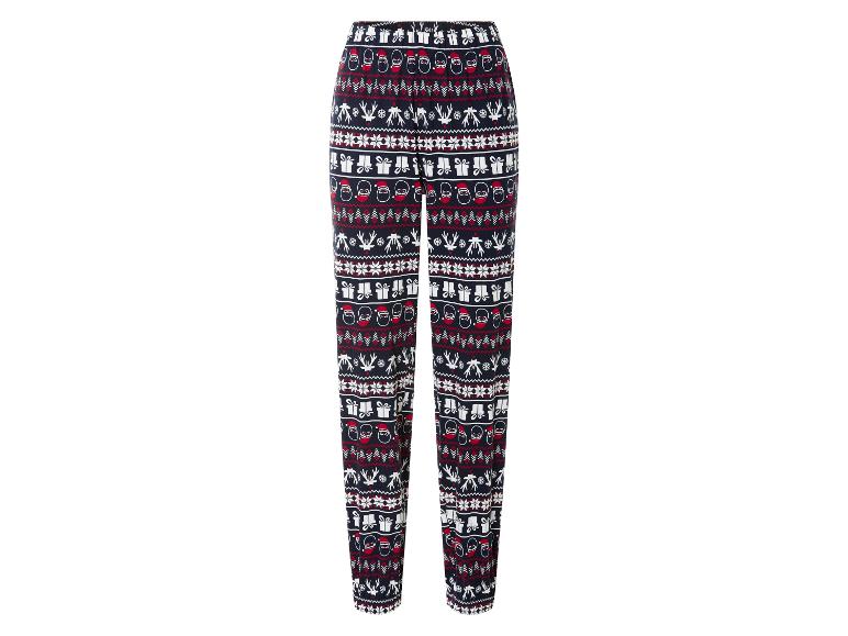 Gehe zu Vollbildansicht: esmara® Damen Pyjama mit weihnachtlichem Motiv - Bild 9