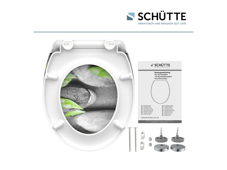 Gehe zu Vollbildansicht: Schütte WC Sitz, mit Absenkautomatik und Schnellverschluss - Bild 115