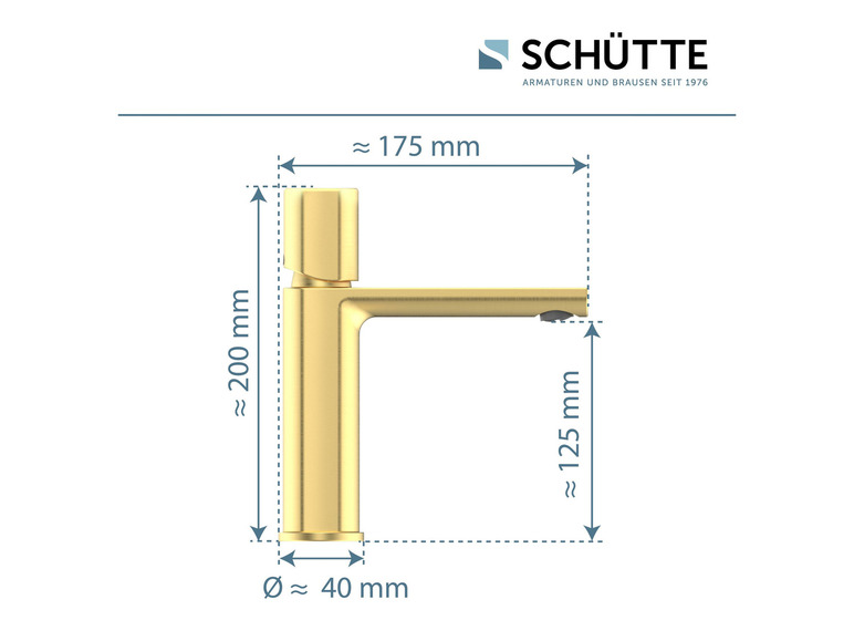 Gehe zu Vollbildansicht: Schütte Waschtischarmatur »New York« mit passendem Pop-up Ventil - Bild 26