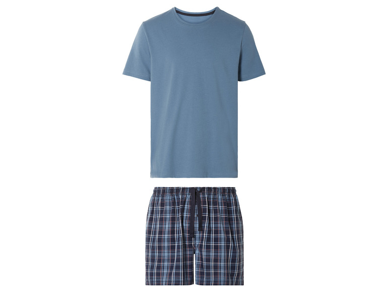 Gehe zu Vollbildansicht: LIVERGY® Herren Pyjama mit Shorts - Bild 2