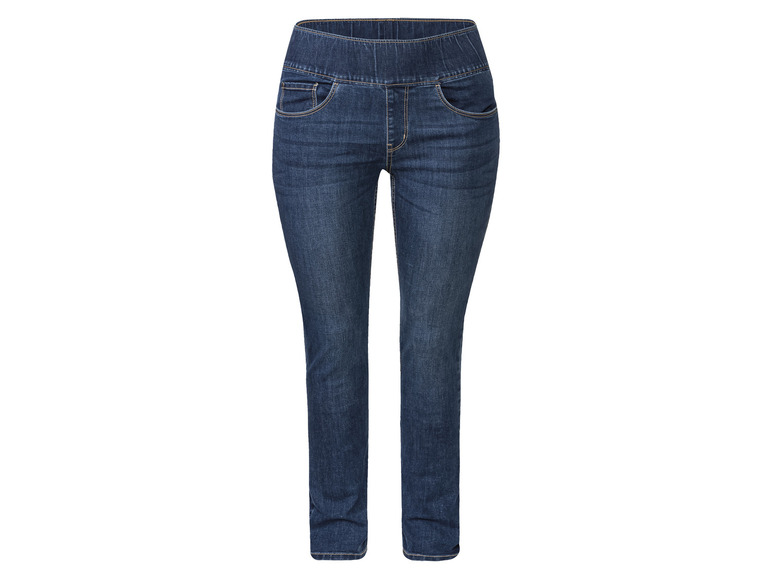 Gehe zu Vollbildansicht: esmara® Damen Jeans, Slim Fit, mit hoher Leibhöhe - Bild 6