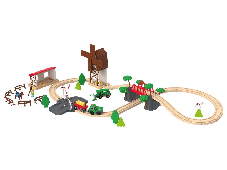 Gehe zu Vollbildansicht: Playtive Eisenbahn-Set Feuerwehr \ Eisenbahn-Set Bauernhof - Bild 1