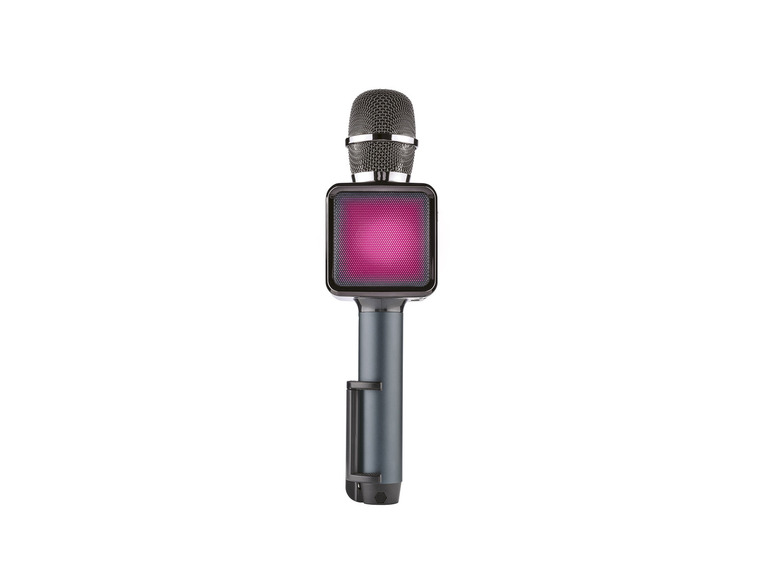 Gehe zu Vollbildansicht: SILVERCREST® Bluetooth® Karaoke-Mikrofon, mit Licht- und Soundeffekten - Bild 4