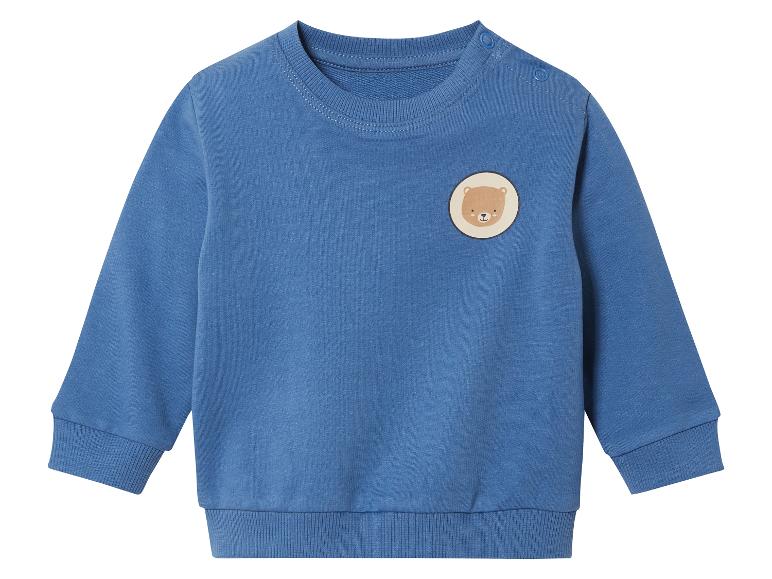 Gehe zu Vollbildansicht: lupilu® Baby Sweatshirt, mit hohem Baumwollanteil - Bild 2