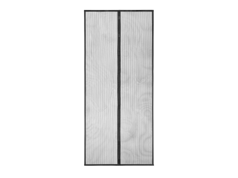 Gehe zu Vollbildansicht: LIVARNO home Tür-Fliegengitter, 100 x 220 cm, Netz mit Magnetverschluss - Bild 2