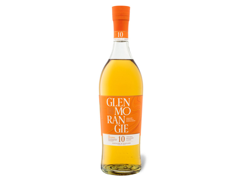 Gehe zu Vollbildansicht: Glenmorangie Original Highland Single Malt Scotch Whisky 10 Jahre 40% Vol - Bild 1