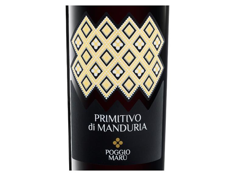 Gehe zu Vollbildansicht: Poggio Maru Primitivo di Manduria DOP trocken, Rotwein 2022 - Bild 2