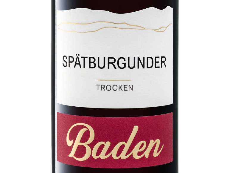 Spätburgunder Baden QbA trocken Rotwein 2022