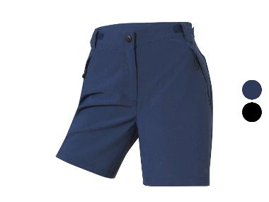 CRIVIT Damen 2-in-1-Funktionsshorts, mit Sitzpolster