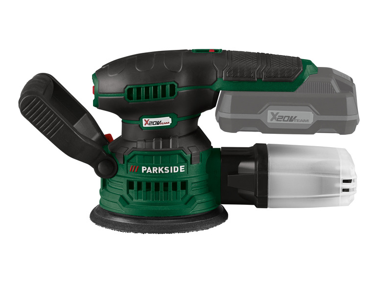 Gehe zu Vollbildansicht: PARKSIDE® 20 V Akku-Exzenterschleifer »PAEXS 20-Li B2«, ohne Akku und Ladegerät - Bild 4