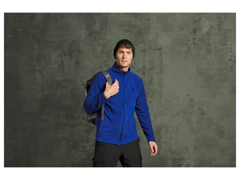 Gehe zu Vollbildansicht: CRIVIT Herren Thermo-Fleecejacke, mit HeiQ Mint Technologie - Bild 7