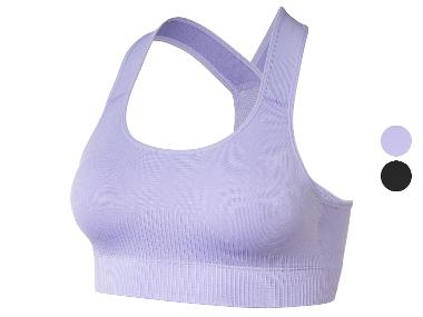 CRIVIT Damen Seamless-Sportbustier, High-Level