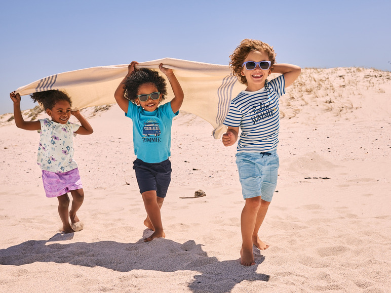 Gehe zu Vollbildansicht: lupilu® Kleinkinder T-Shirts, 3 Stück, reine Baumwolle - Bild 6