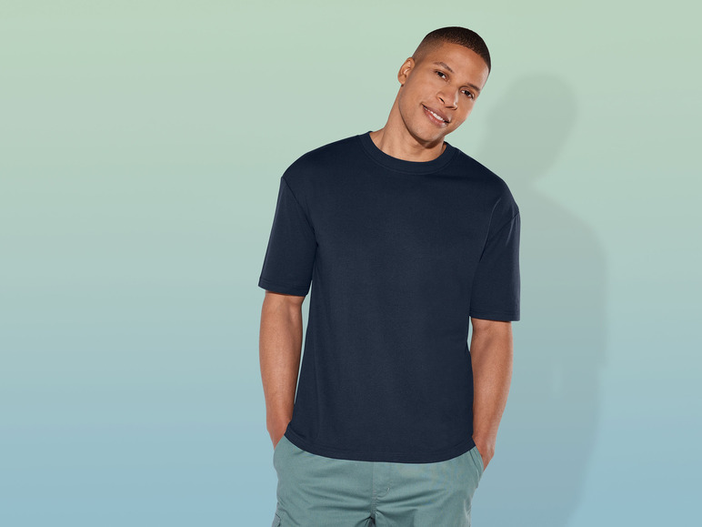 Gehe zu Vollbildansicht: LIVERGY® Herren T-Shirt, im Oversize-Look - Bild 7